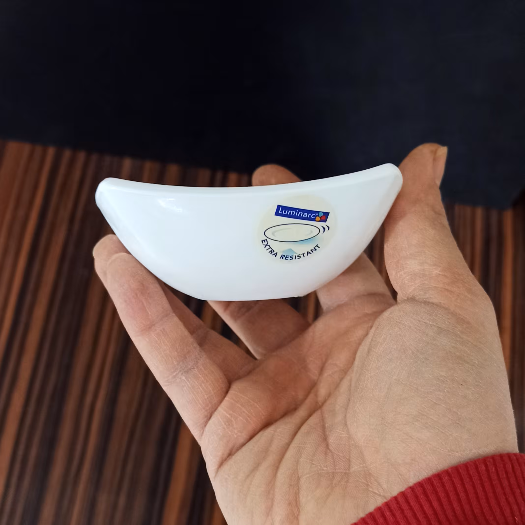 پیاله ترشی 6 عددی آرکوپال فرانسه مدل کوادراتو سفید