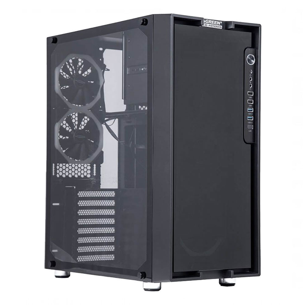 کیس کامپیوتر گرین مدل Z6 ARTEMIS - فروشگاه اینترنتی طیف سنتر