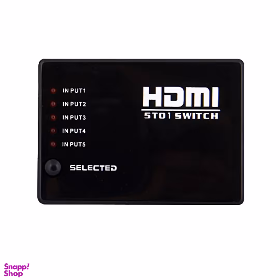سوییچ 5 به 1 HDMI مدل HW501