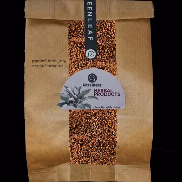 خاکشیر ممتاز - 120 گرمی پاکتی گرین لیف