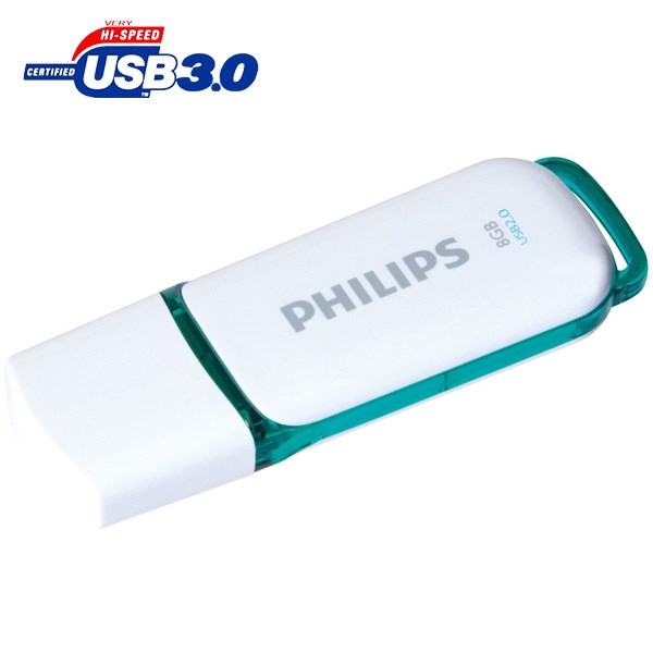 فلش مموری فیلیپس مدل اسنو با ظرفیت 8 گیگابایت