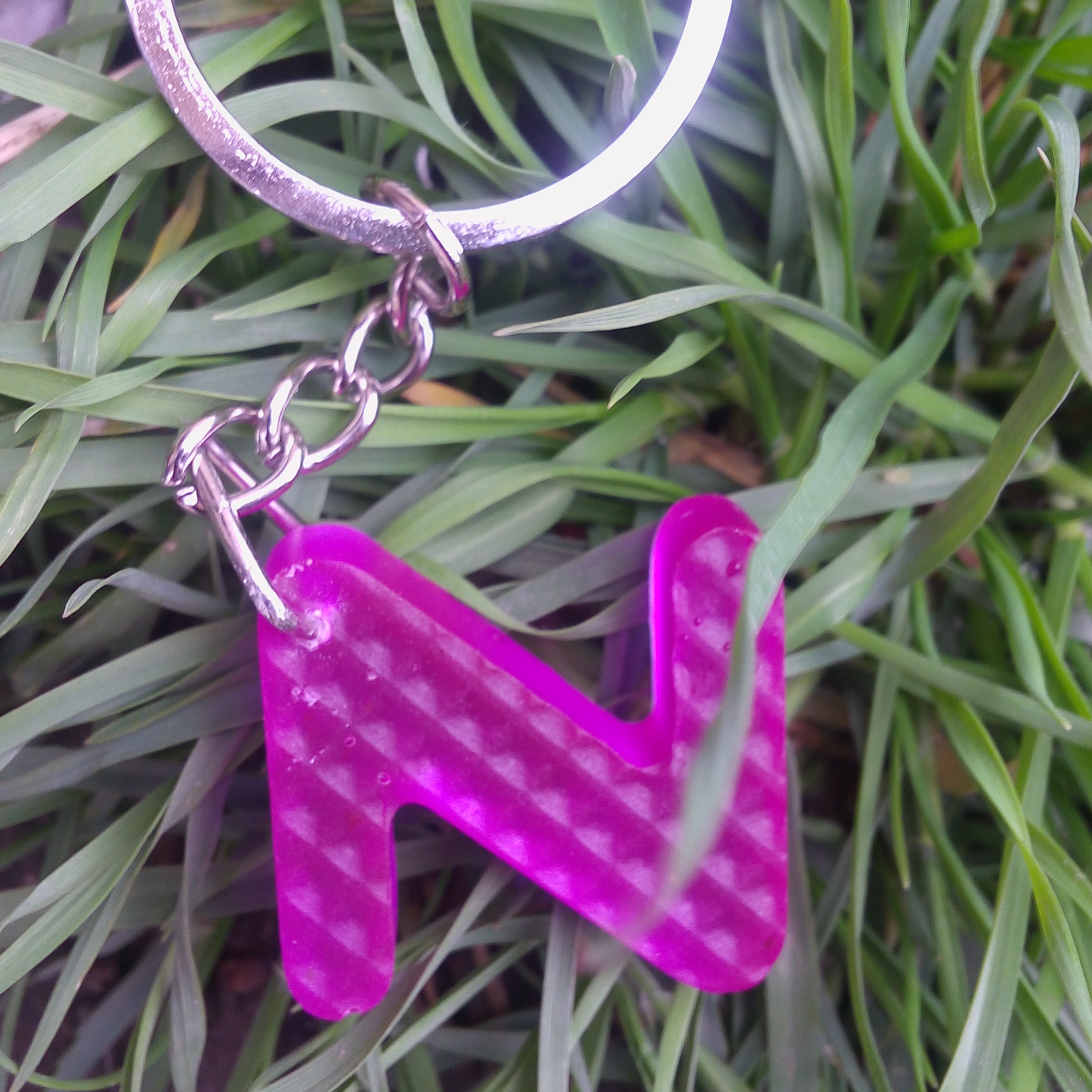 جاکلیدی رزینی حرف N ویفری دورو