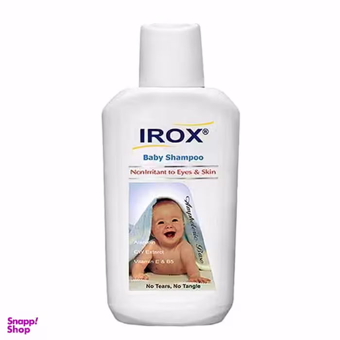 شامپو بچه ایروکس (Irox) مدل بدون سوزش چشم حجم 200 میلی‌لیتر