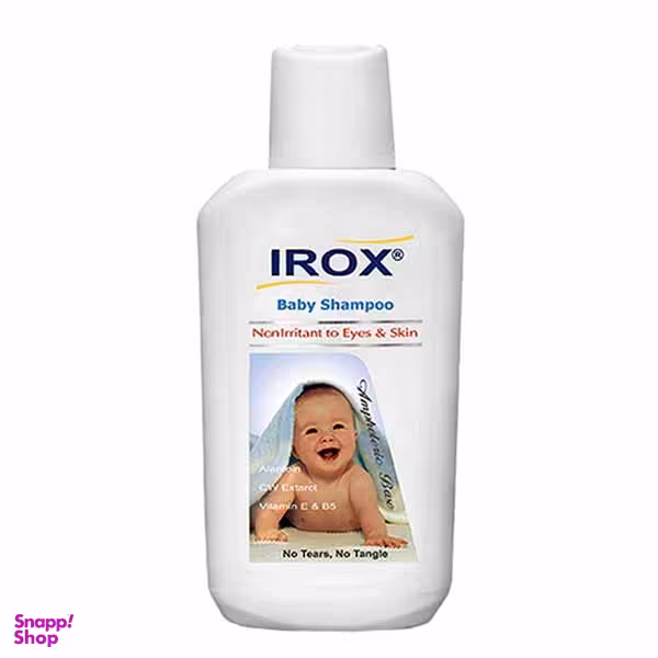 شامپو بچه ایروکس (Irox) مدل بدون سوزش چشم حجم 200 میلی‌لیتر