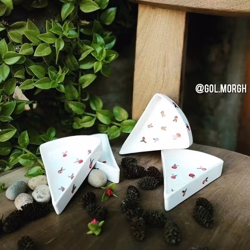 ظرف اسلایس مثلثی

