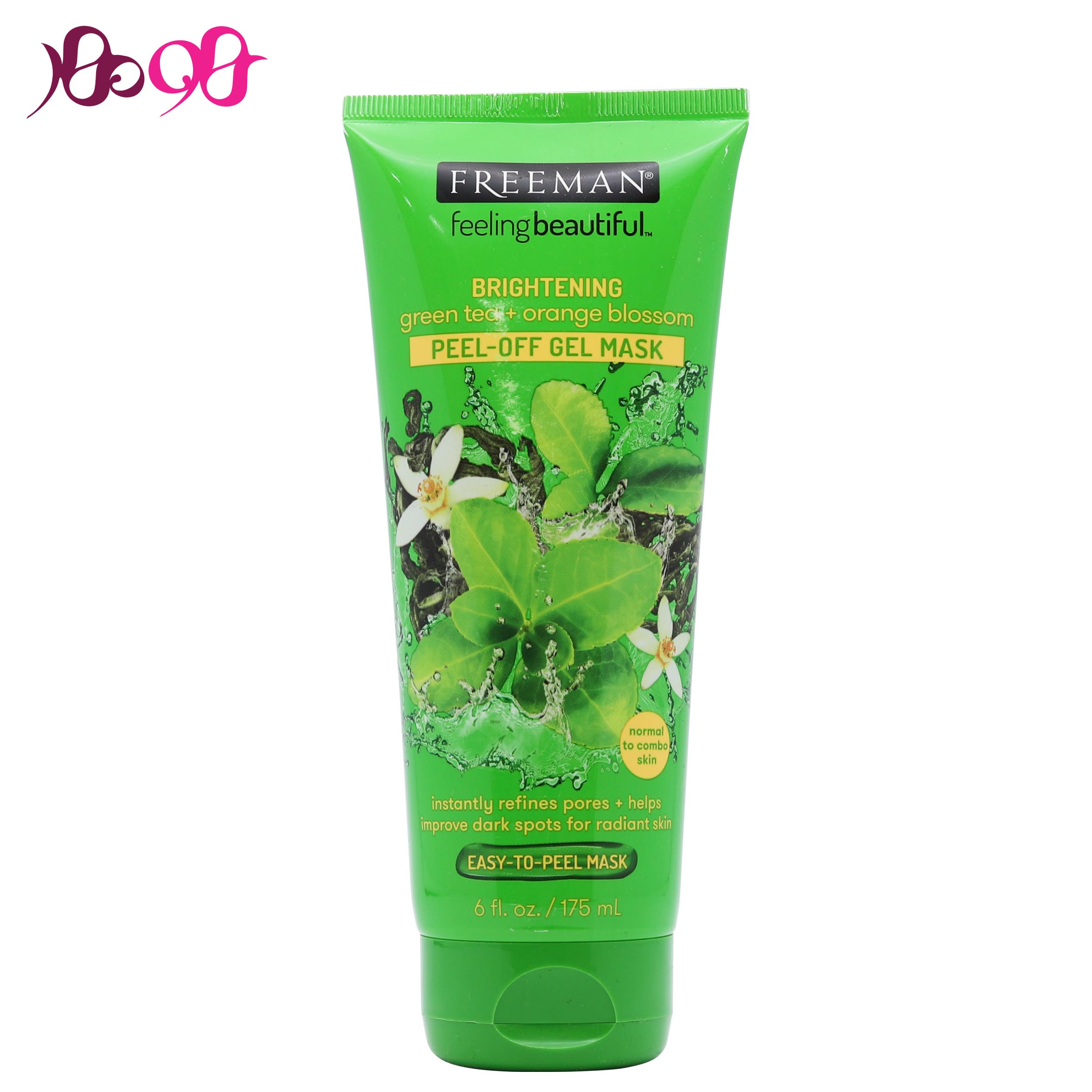 ماسک صورت چای سبز و شکوفه پرتقال فریمن 175 میل - FREEMAN