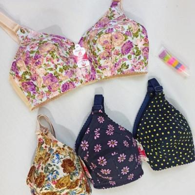 سوتین کتان زیرلایه نخ مدل مادام