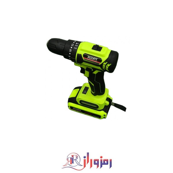دریل شارژی براشلس 21 ایکس کورت xcort مدل  xdc-0821bl