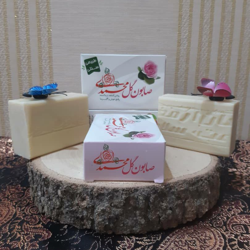 صابون سنتی گل محمدی