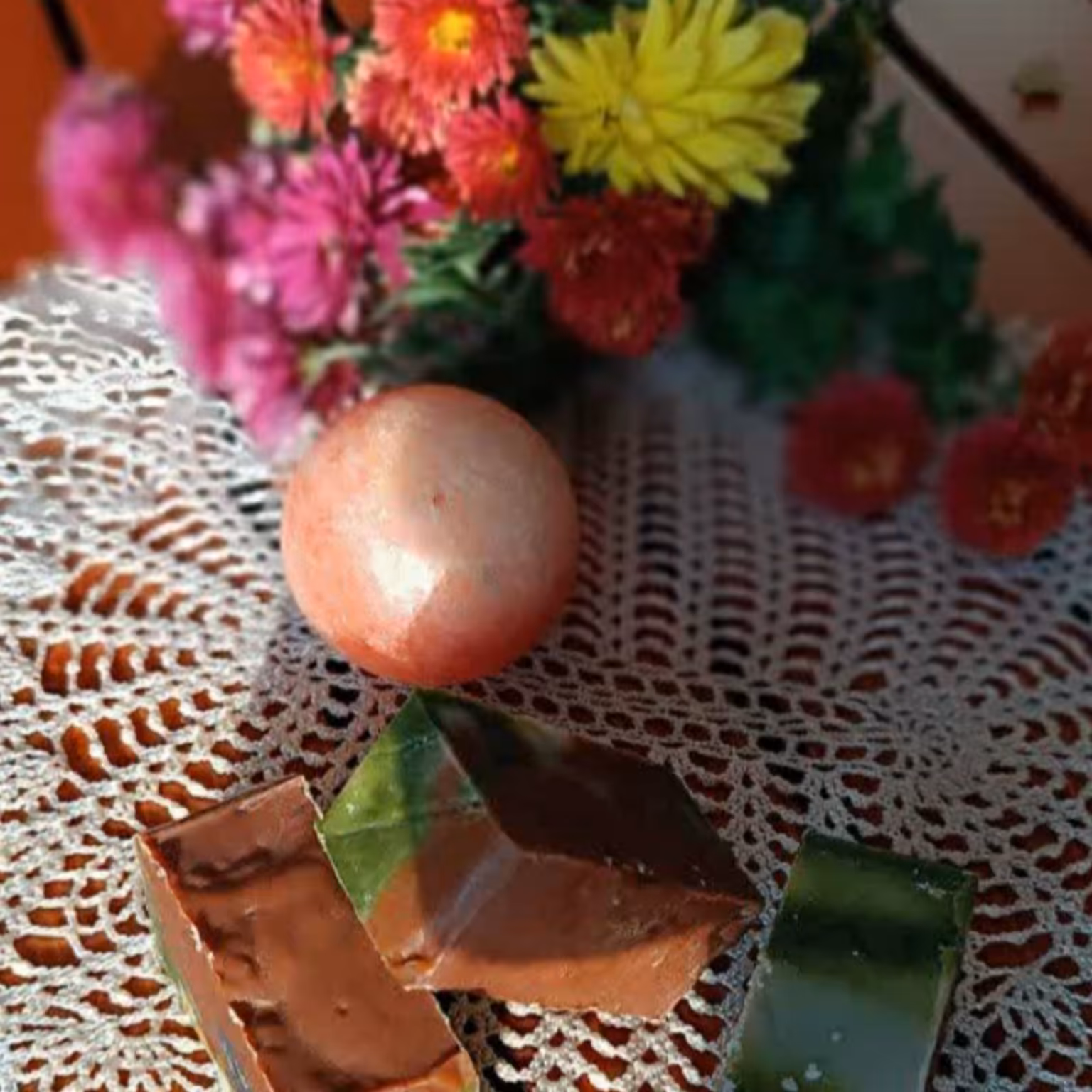 صابون گلنار فارسی و جلبک اسپیرولینا