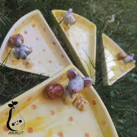 ظرف موش موشی مخصوص سرو و پذیرایی در صبحانه و عصرانه