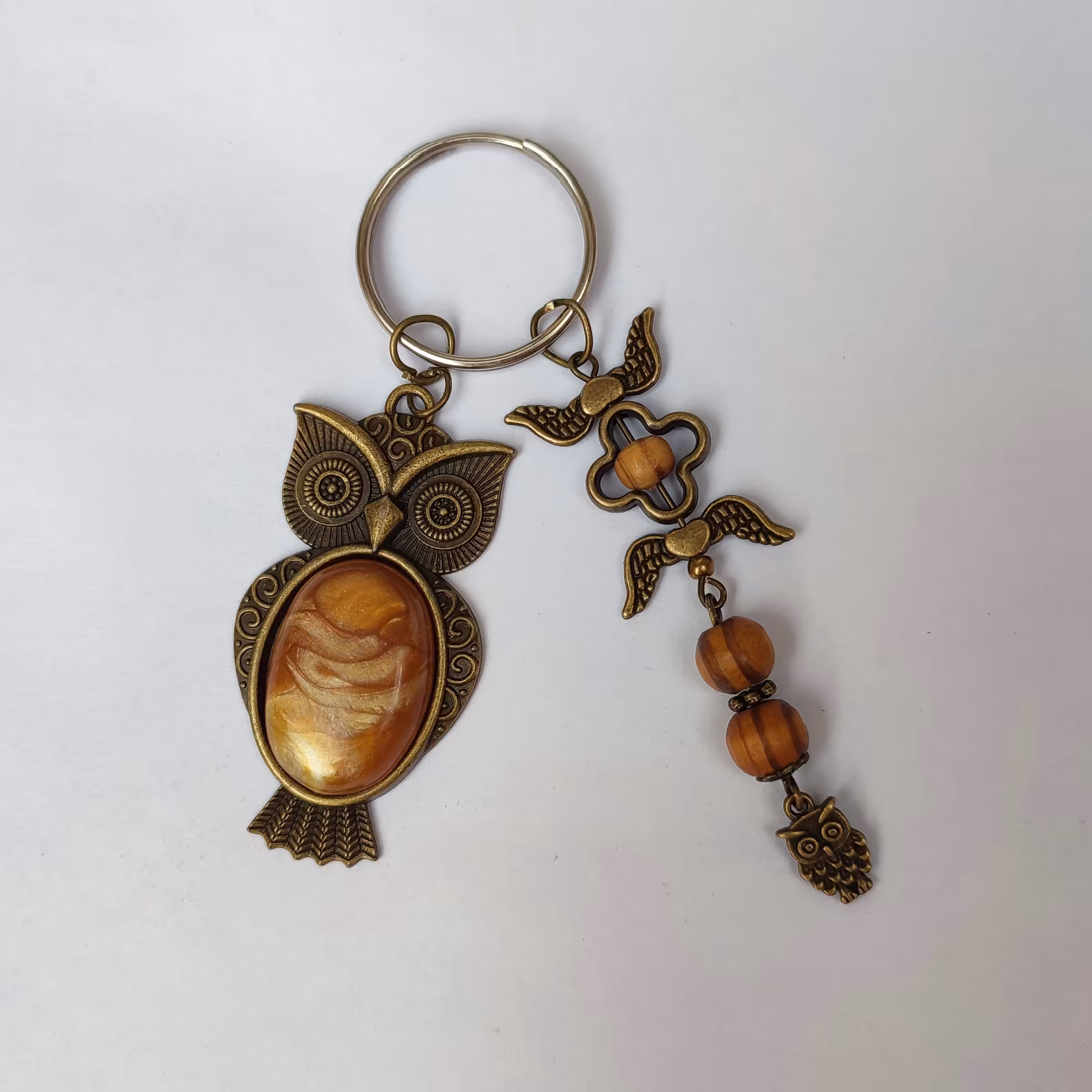 سرکلیدی سنگ جاکلیدی جاسوئیچی سنگ اصل با جغد