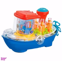 اسباب بازی کشتی مدل چرخ دنده ای