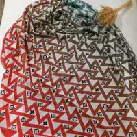 روسری رنگی نخی برند حدیث