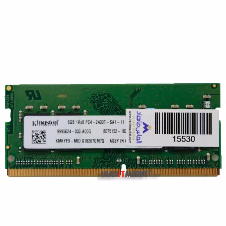 رم لپ تاپ کینگستون ram laptop kingston 8Gb pc4-2400 mhz