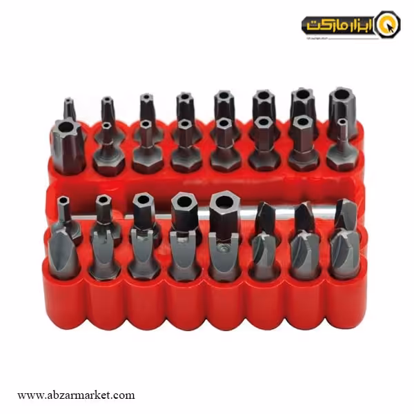 ست سر پیچ گوشتی فورس 33 عددی مدل 2331