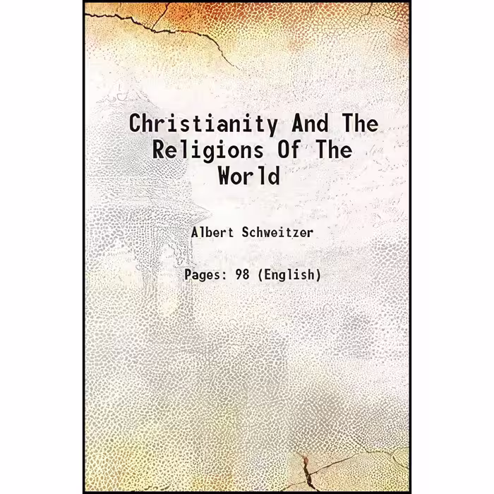 کتاب زبان اصلی Christianity And The Religions Of The World  Hardcover