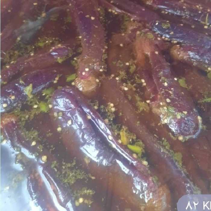 ترشی بادمجون شکم پر