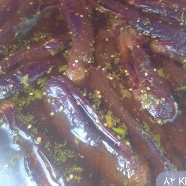 ترشی بادمجون شکم پر