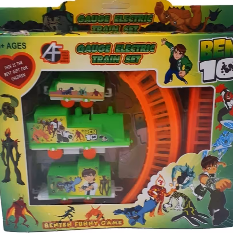 قطار اسباب بازی مدل بن تن