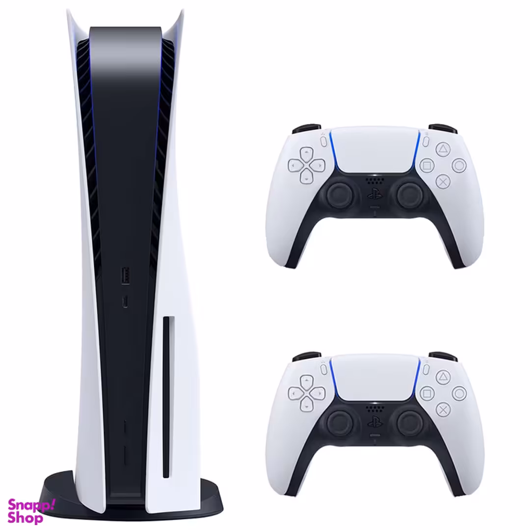 کنسول بازی سونی مدل PlayStation 5 ظرفیت 825 گیگابایت ریجن 1200 آسیا به همراه دسته اضافی