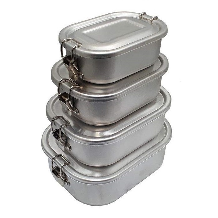 ست ظرف غذای روحی مدل کتابی- بسته 4 عددی