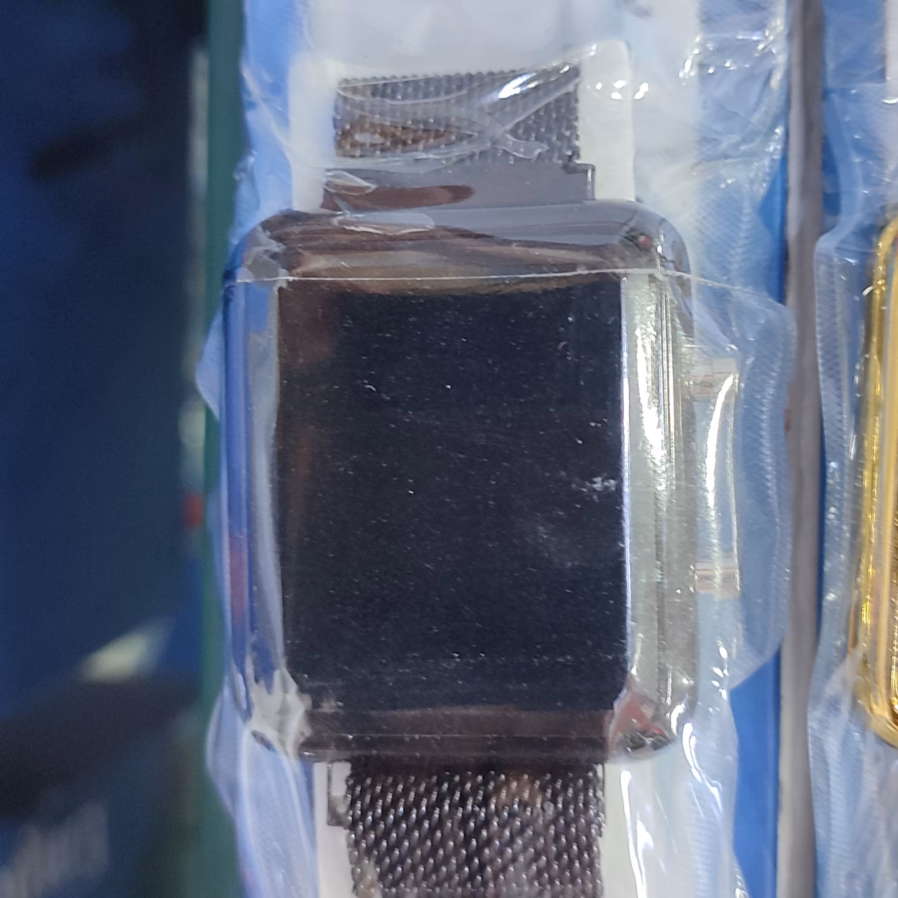 ساعت ال ای دی دیجیتالی مچی دکمه ای بند فلزی طرح اپل واچ در طرح و رنگ مختلف(تعداد موجود)