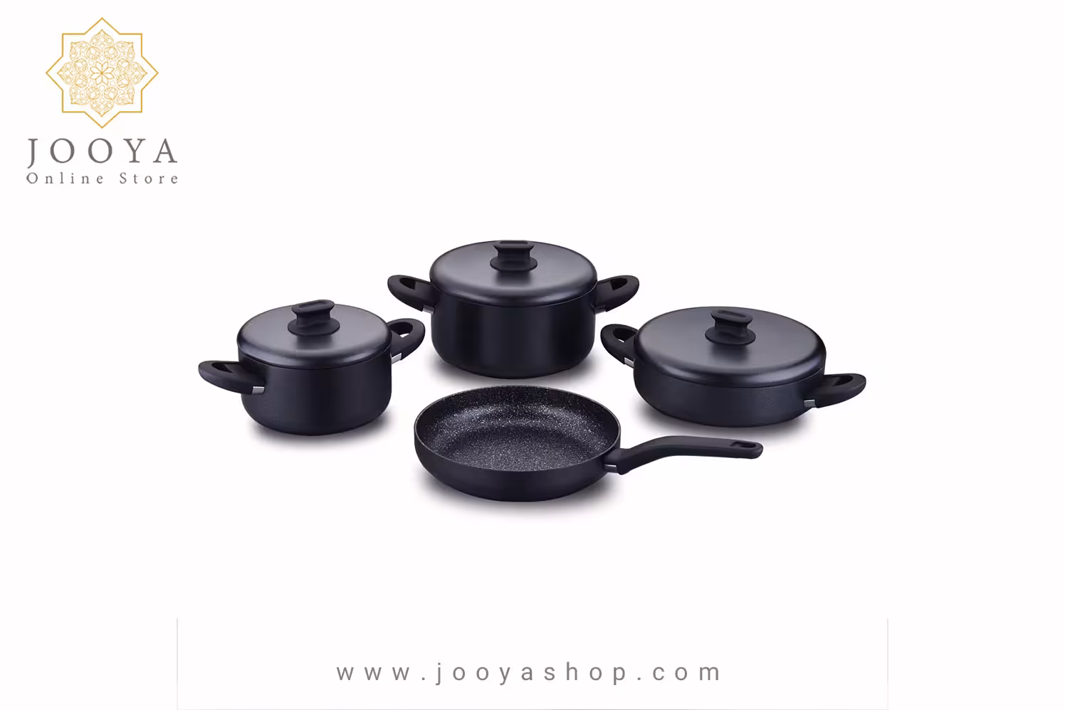 سرویس قابلمه نچسب 7 پارچه لیناپلاس کرکماز