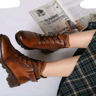 نیم بوت داخل خز