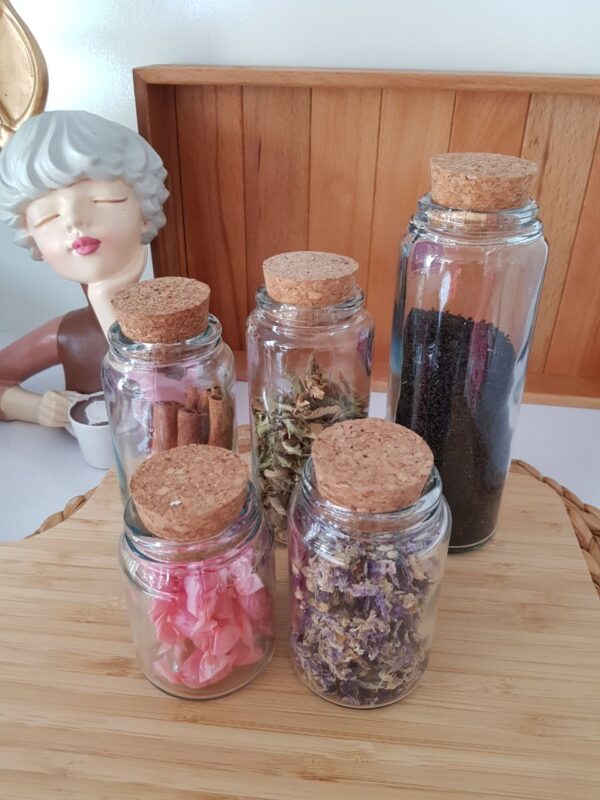 بطری درب چوب پنبه آلپ در 5 سایز