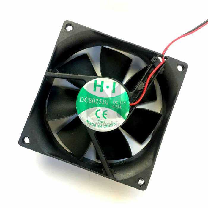 فن کیس 8*8 کیس لمونتک (با رابط برق مولکس)