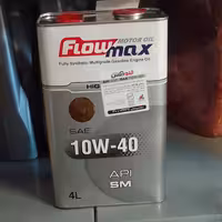 روغن موتور فلومکس 10w40 مدل SM فول سنتتیک حجم چهار لیتری 