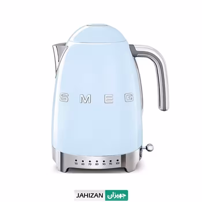 کتری برقی درجه دار اسمگ مدلKLF04 آبی پاستیلی