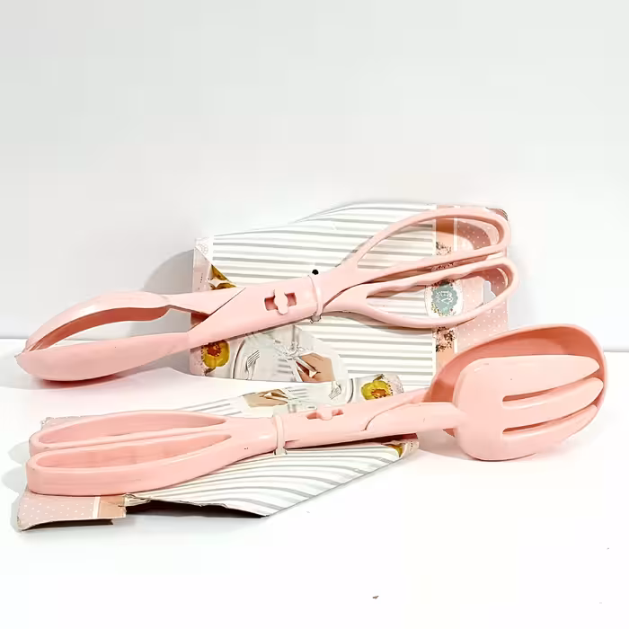 انبر سالاد گیر بزرگ  پلاستیکی