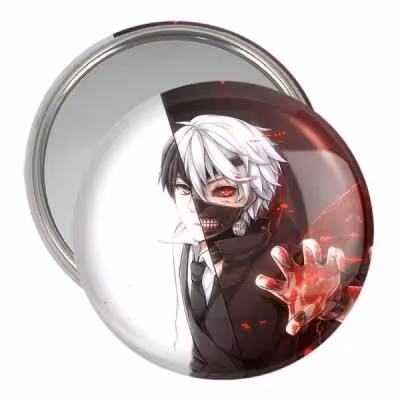 آینه جیبی خندالو طرح انیمه توکیو غول کد 4903