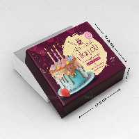 طرح لایه باز جعبه شیرینی جذاب | گرافیک با طعم تربچه