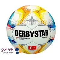 توپ فوتبال طرح دربی استار 2022 سایز 5 دوختی 