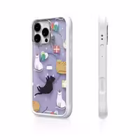 قاب Youngkit یانگ کیت Birthday Cat سفید مناسب برای Apple iPhone 16 Pro Max