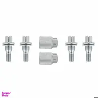پیچ چرخ و رینگ ضد سرقت خودرو چیکال مدل M-58 مناسب برای دنا مجموعه 6 عددی