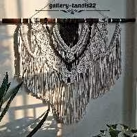 دیوارکوب، دیوارکوب مکرومه، مکرومه، دکوری، تابلو