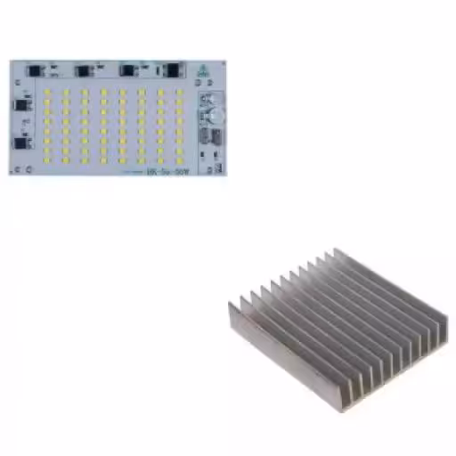 چیپ پرژکتور50 وات مدل d050w به همراه هیت سینک