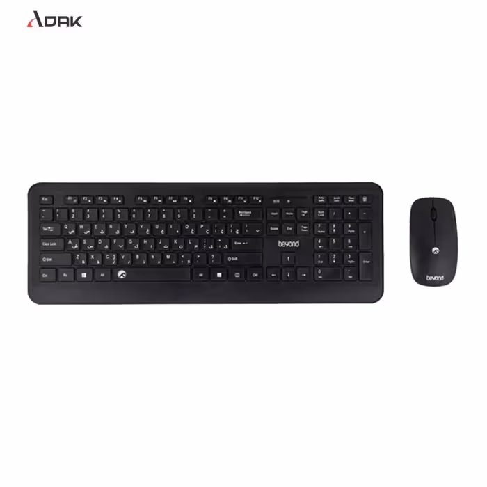 کیبورد و ماوس وایرلس بیاند (کمبو)   Wireless Keyboard and Mouse Beyond  BMK-5656