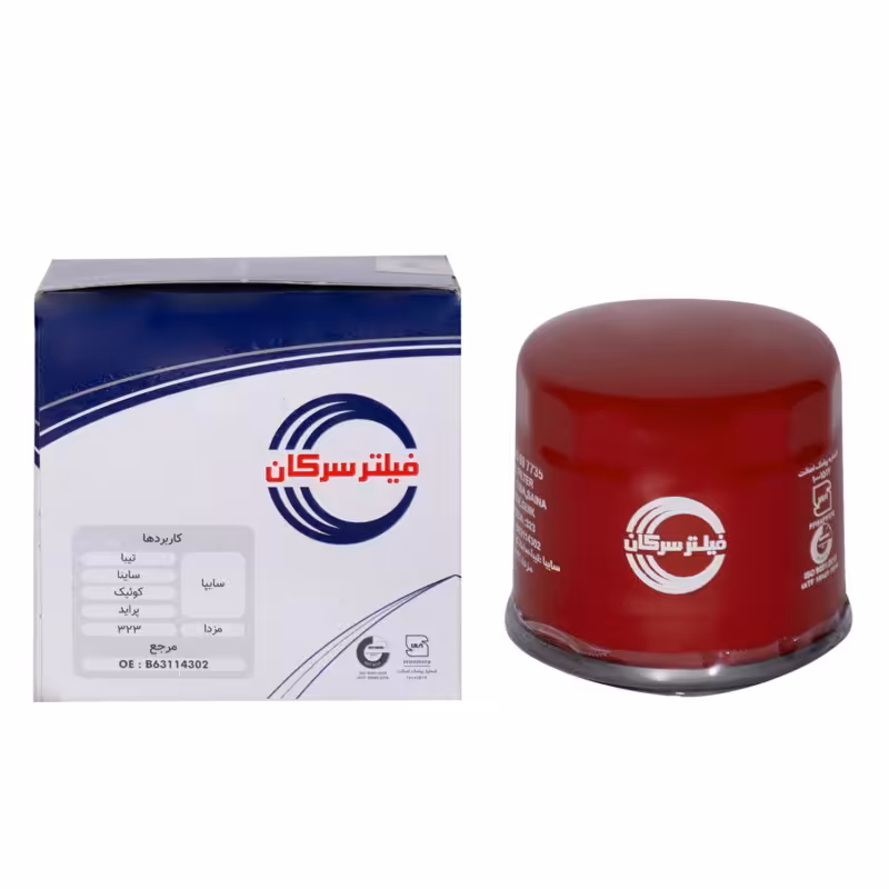 فیلتر روغن سرکان مدل SF کد 7735 مناسب خانواده سایپا