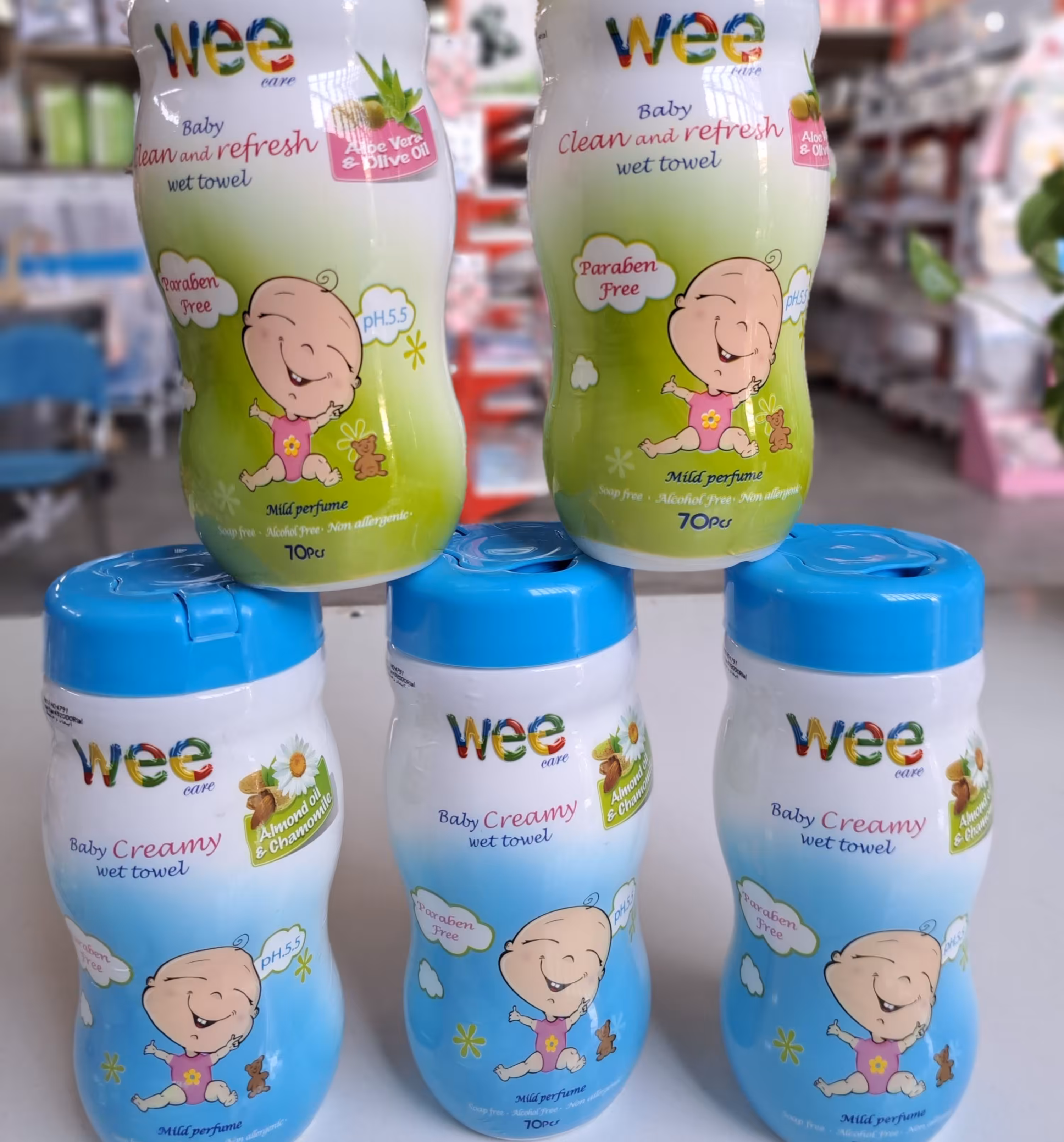 دستمال مرطوب 70 برگی استوانه ای 451