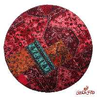 فرش گرد دستباف کلاژ کد 5079