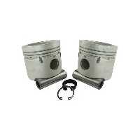 کیت پیستون با رینگ استاندارد 206 تیپ 5 - نوبل