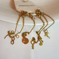 آویز ساعت رنگ ثابت استیل 