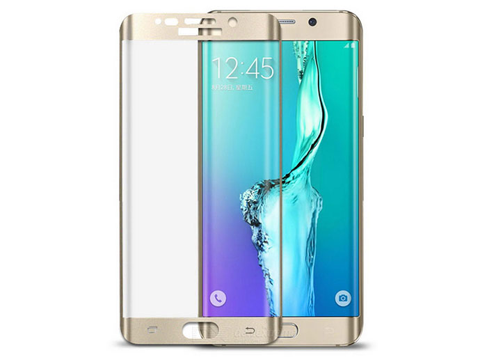 محافظ صفحه نمایش شیشه ای تمام چسب سامسونگ Mocoson Full Glue Glass Samsung Galaxy S7 Edge