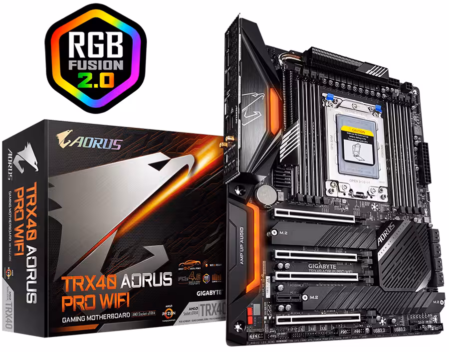 مادربرد گیگابایت مدل TRX40 AORUS PRO WIFI