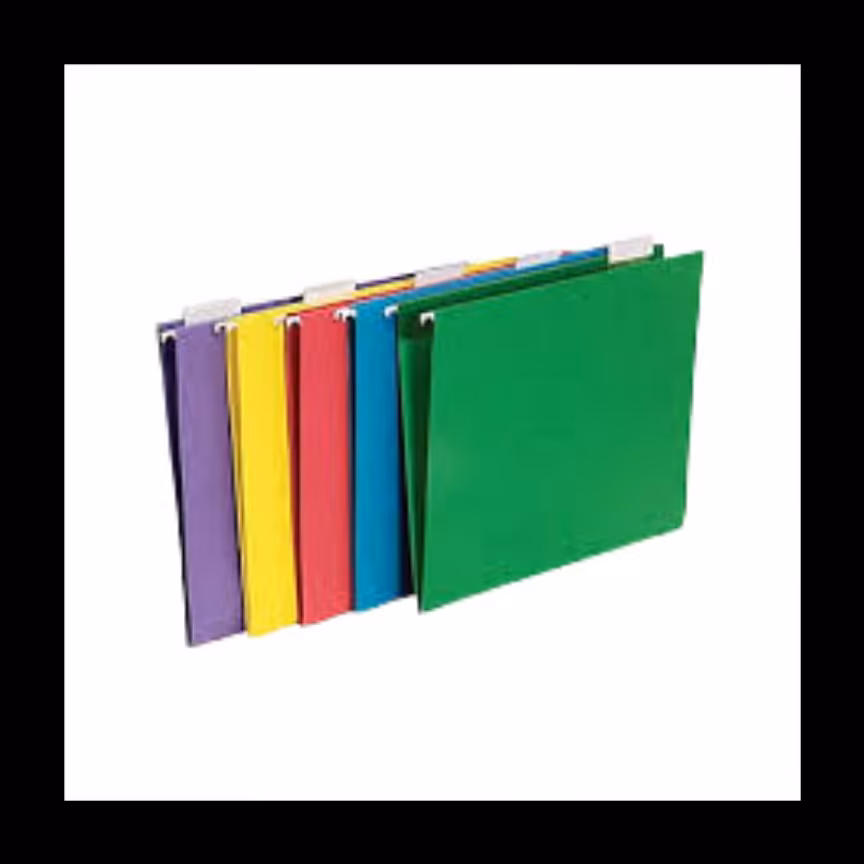 پوشه آویز خارجی سیخ فلزی بسته  10 جلدی